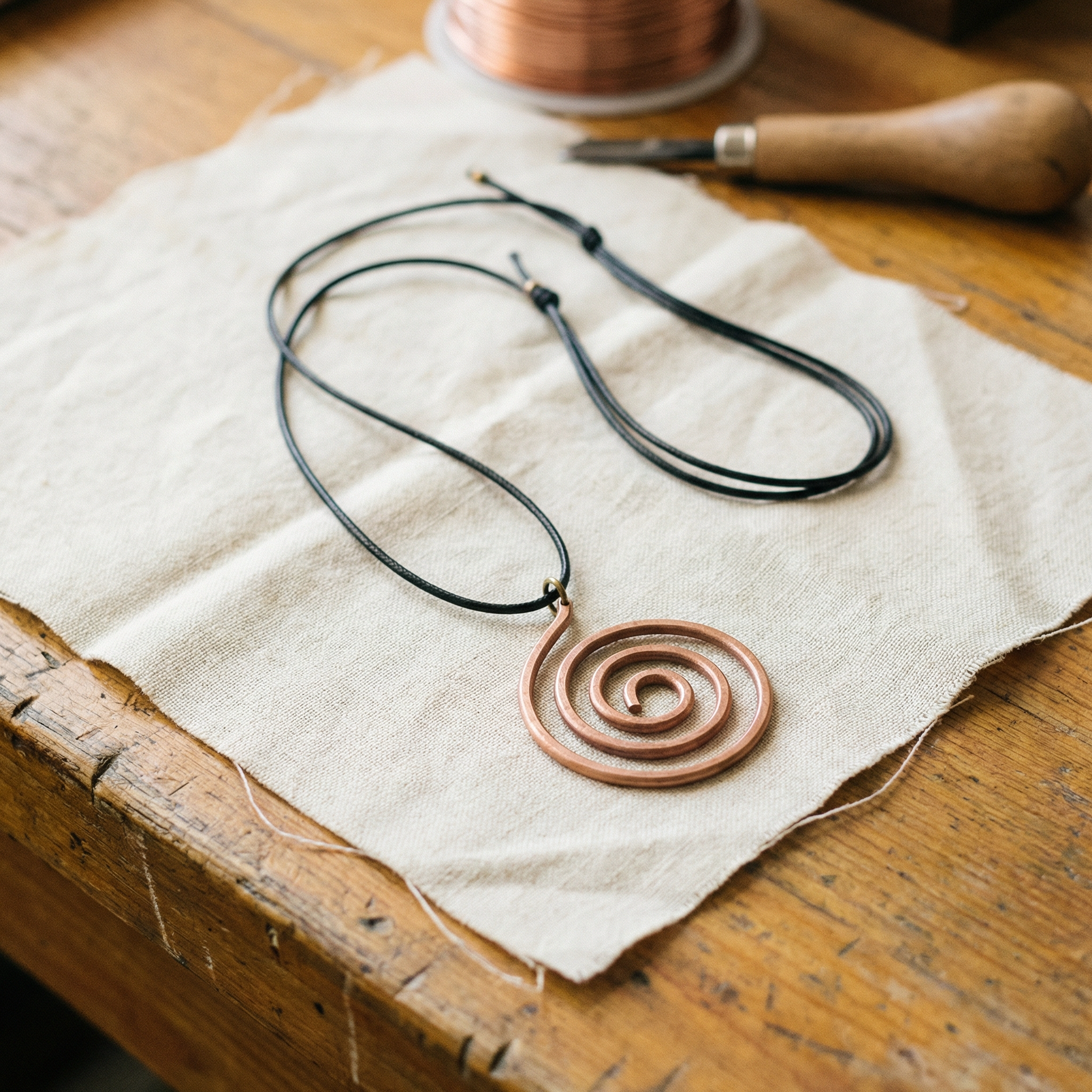 Maria's Mesa Copper Necklace