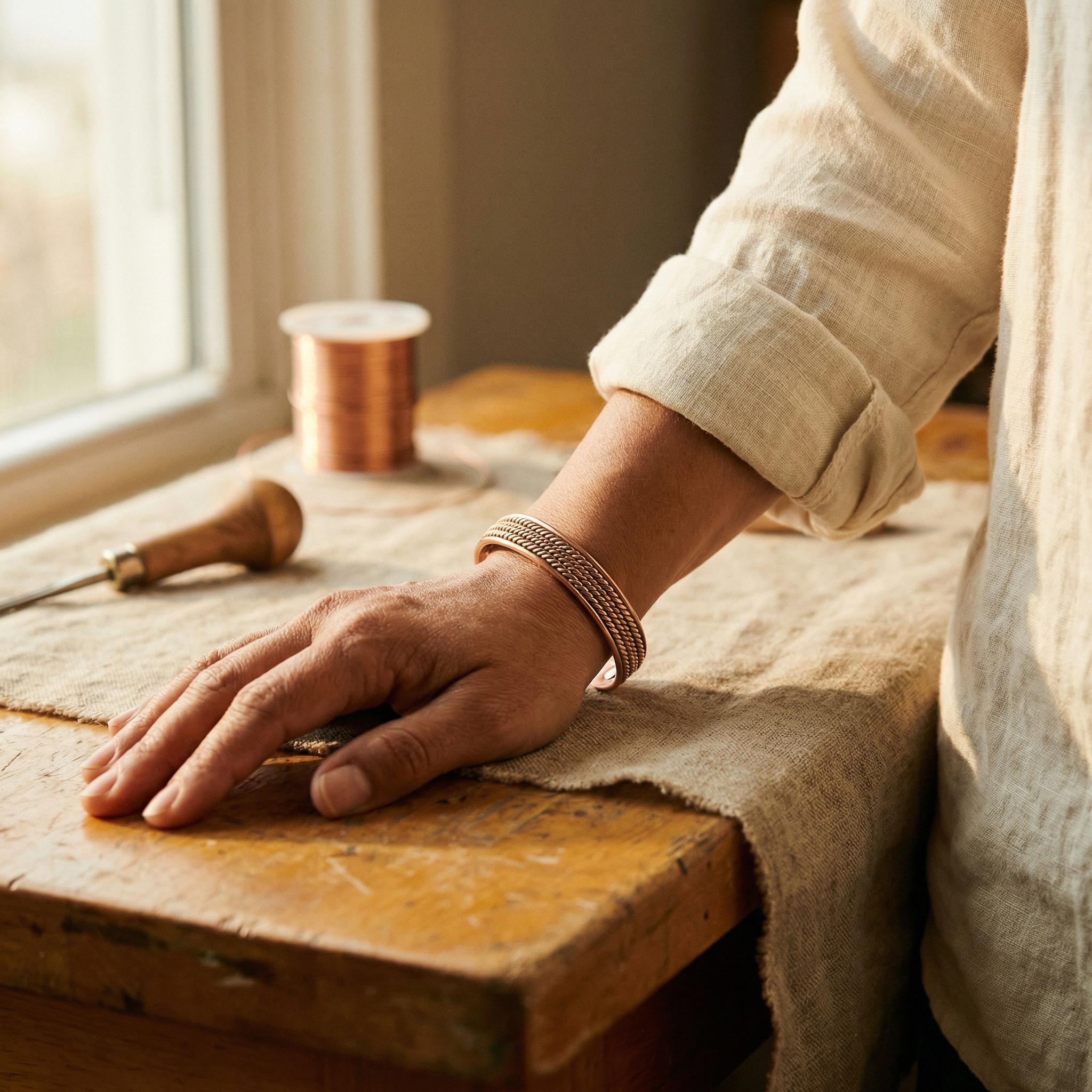 Maria's Forge Copper Bracelet