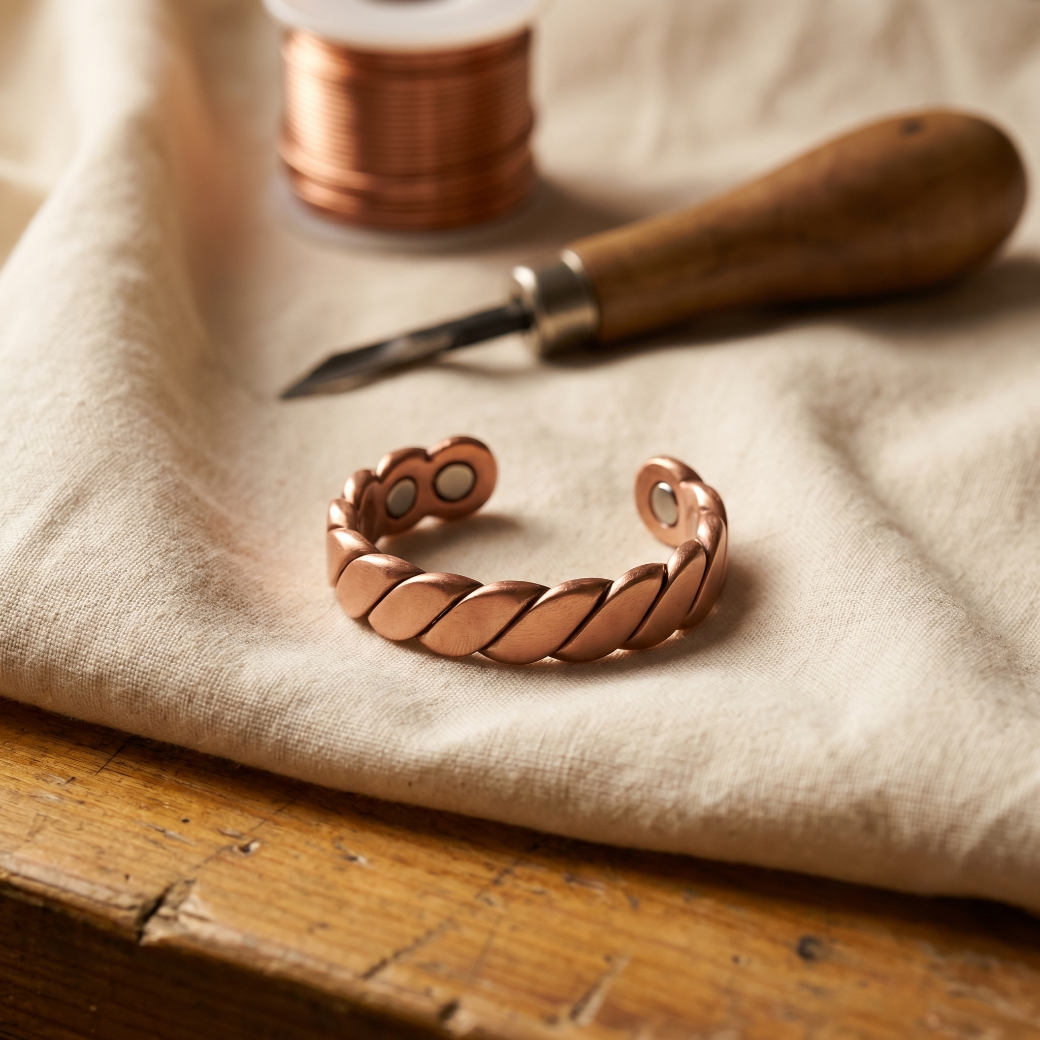 Maria's Knap Copper Ring