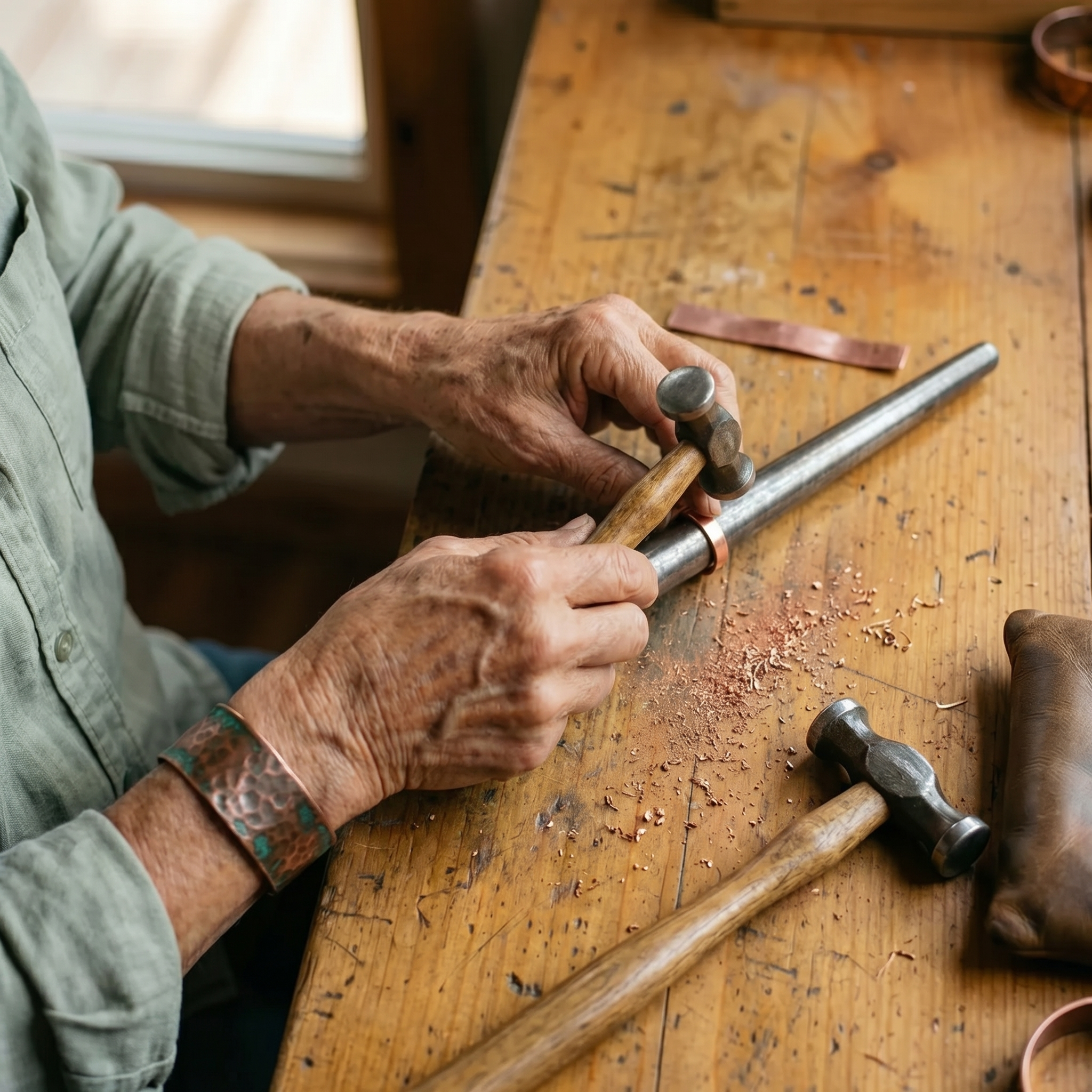 Maria's Weld Copper Ring