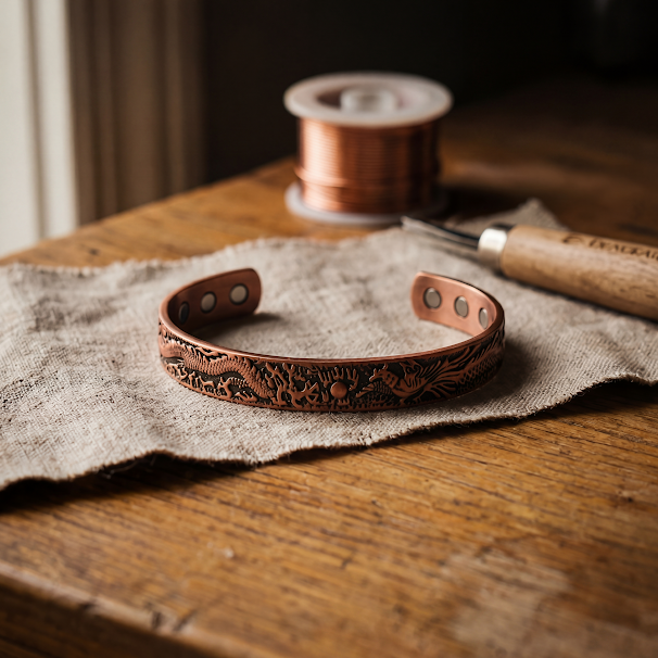 Maria's Loam Copper Bracelet