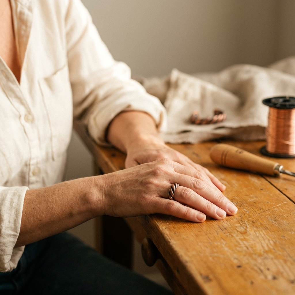 Maria's Tine Copper Ring