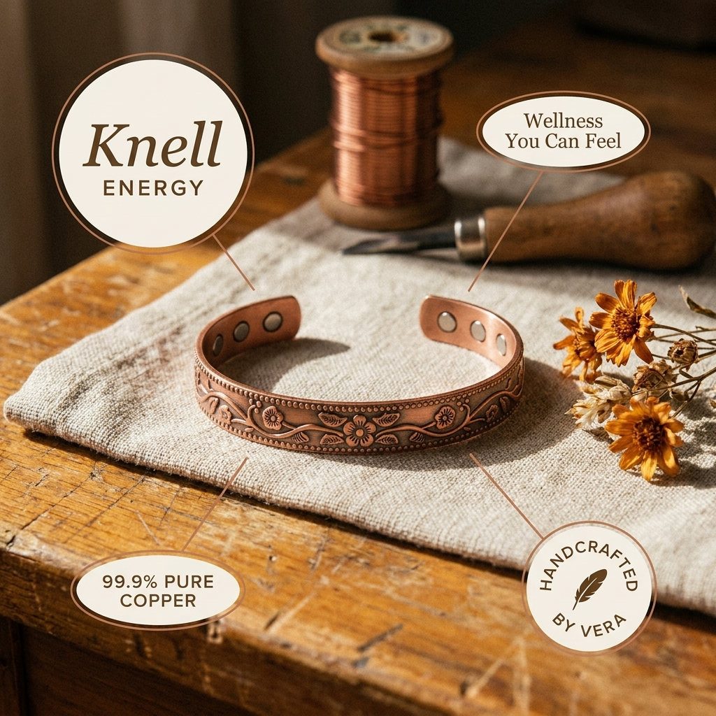 Maria's Knell Copper Bracelet