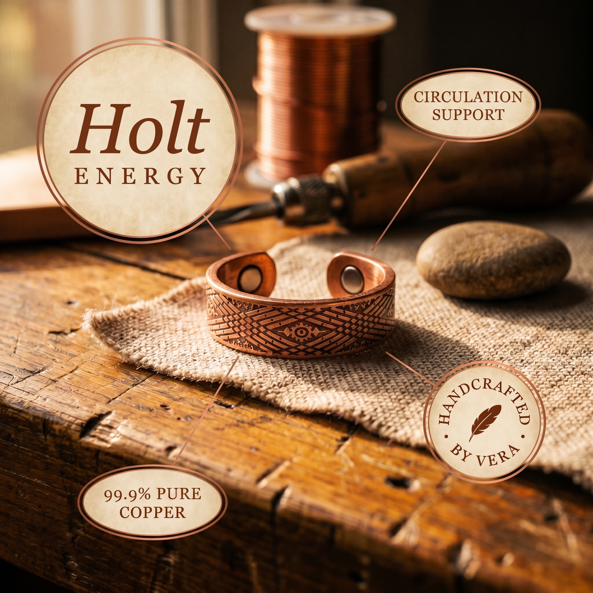 Maria's Holt Copper Ring