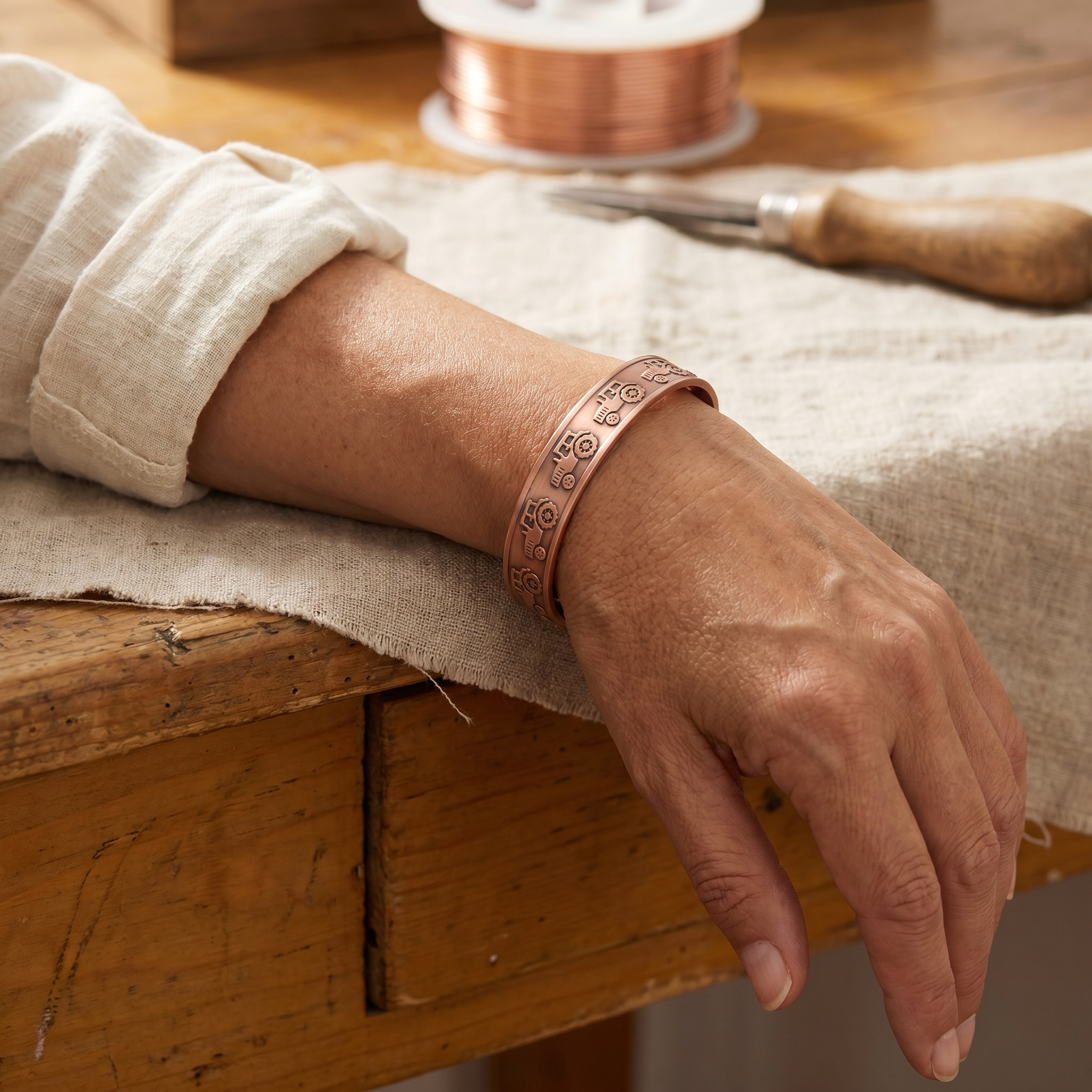 Maria's Brae Copper Bracelet