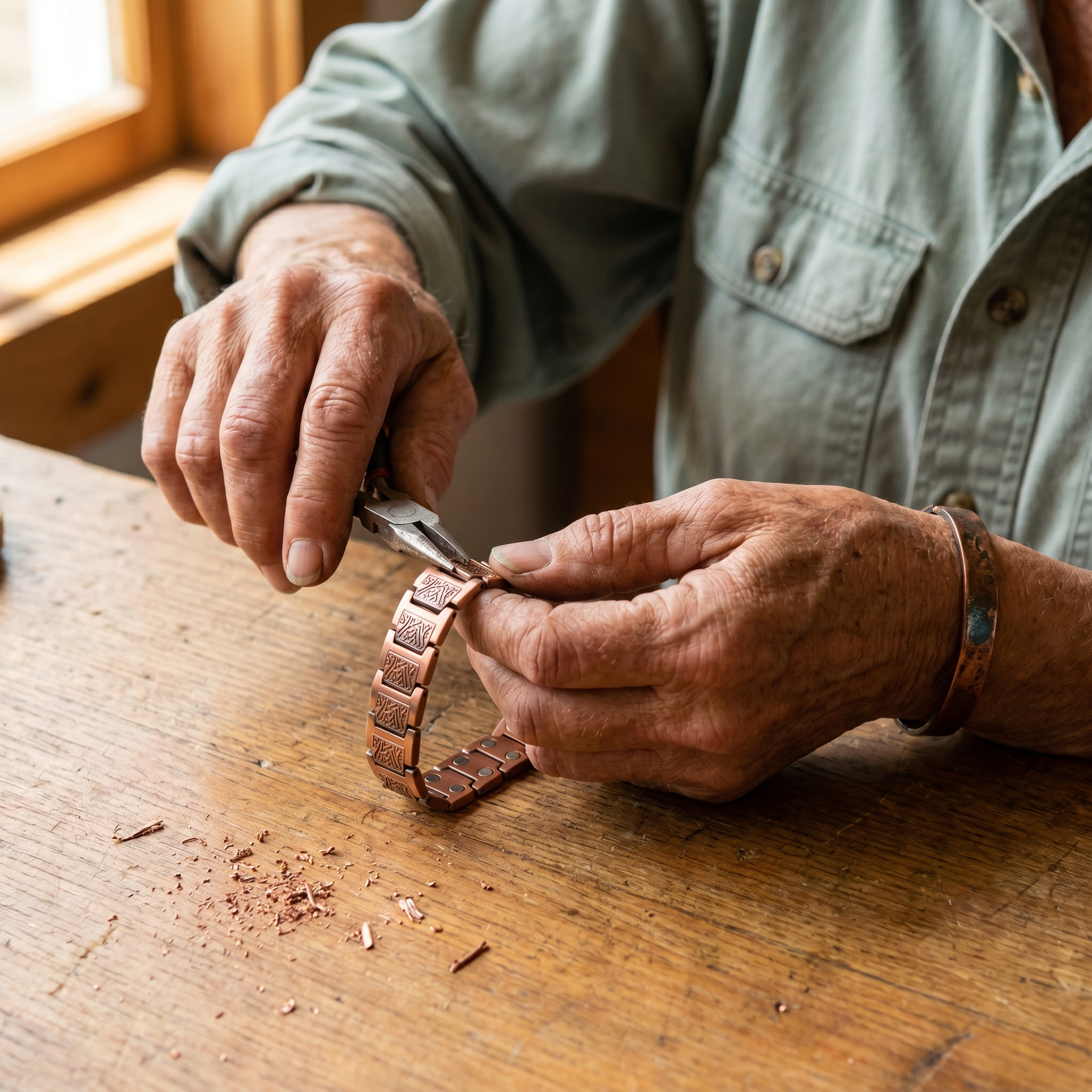 Maria's Glen Men's Copper Bracelet