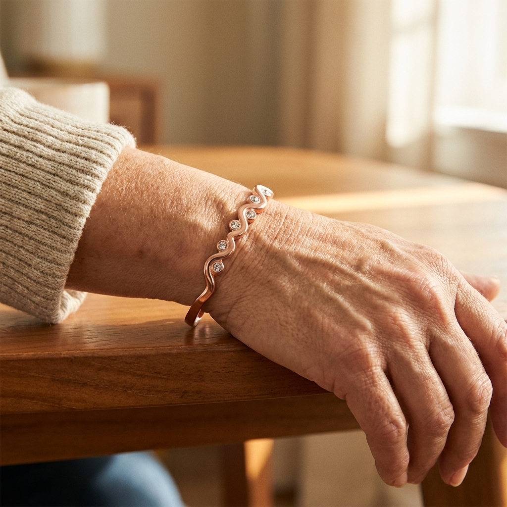 Maria's Lark Copper Bracelet