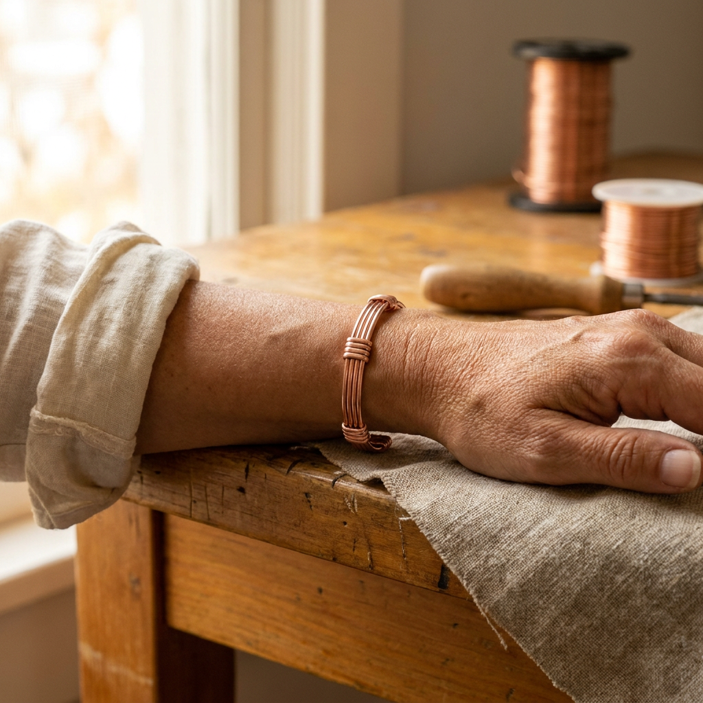 Maria's Sere Copper Bracelet