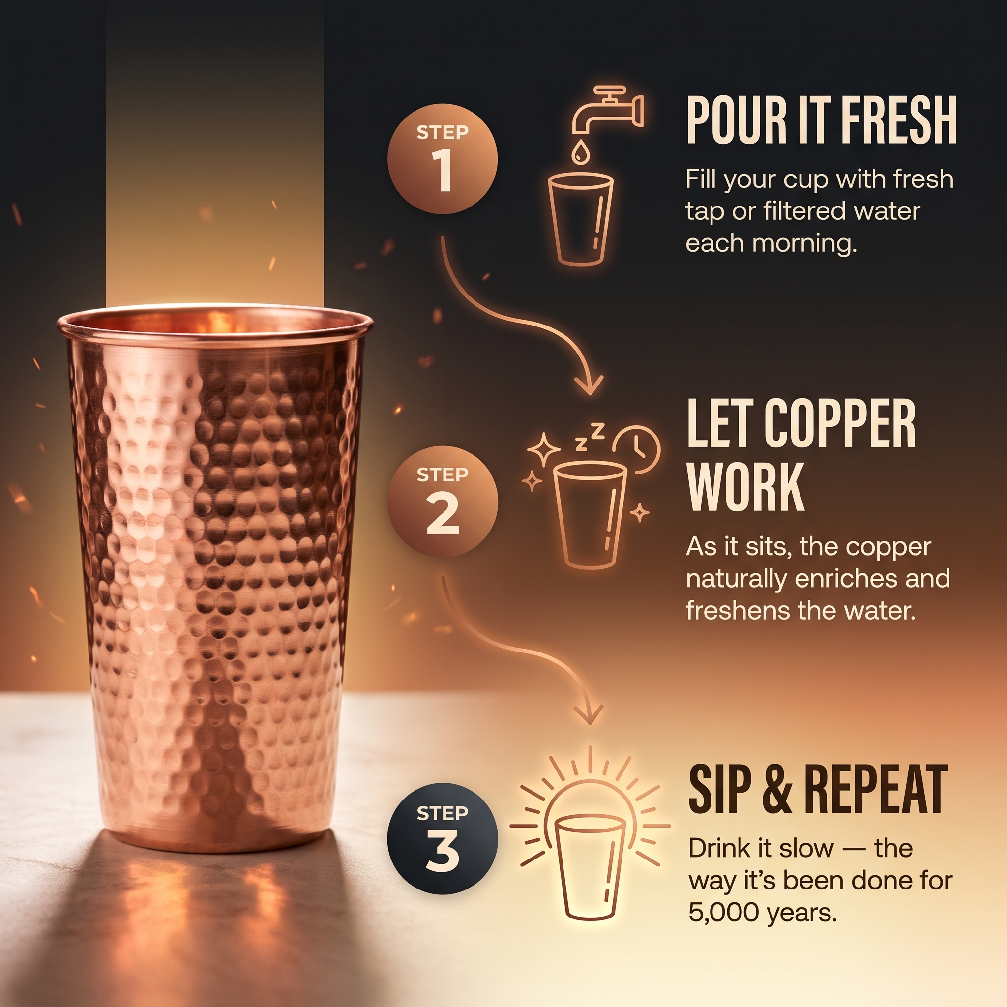 Maria's Pure Copper Cup