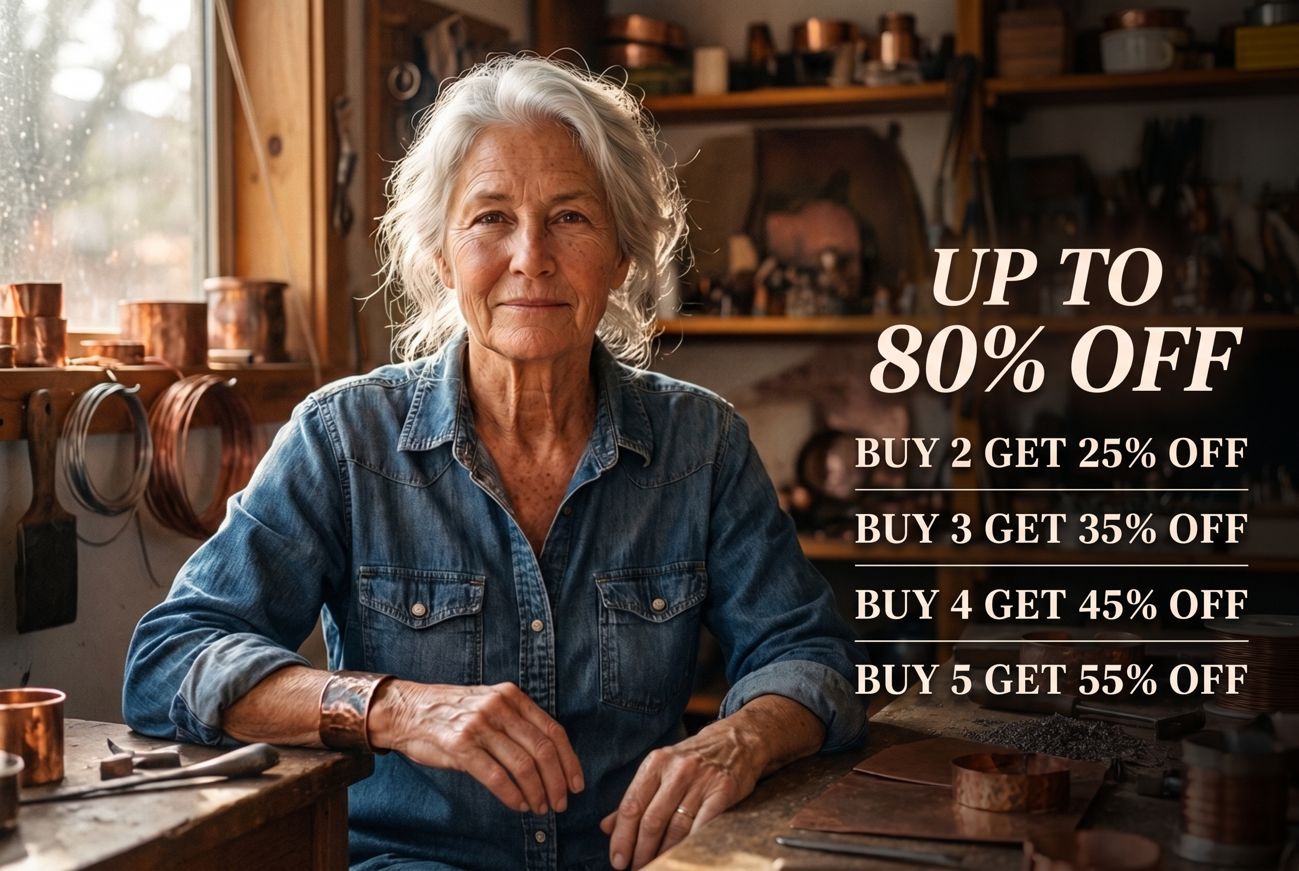 Up to 80% off
