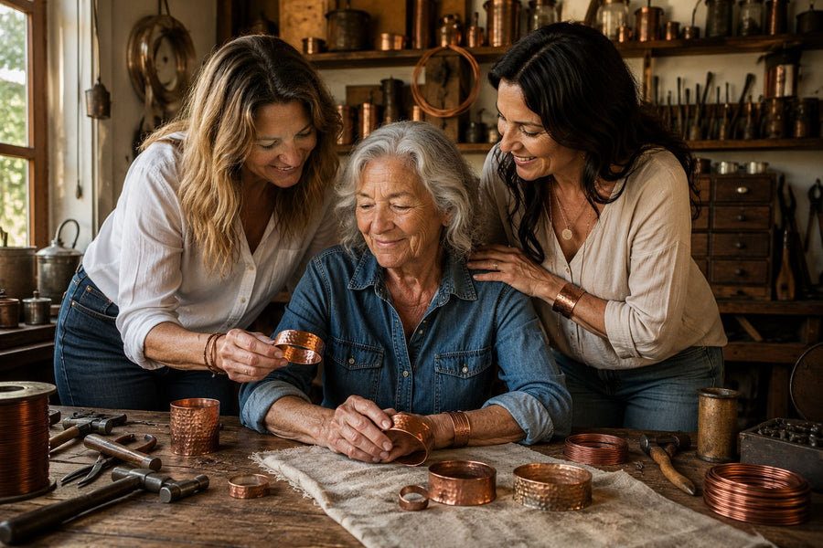 99.9% Pure Copper Jewelry