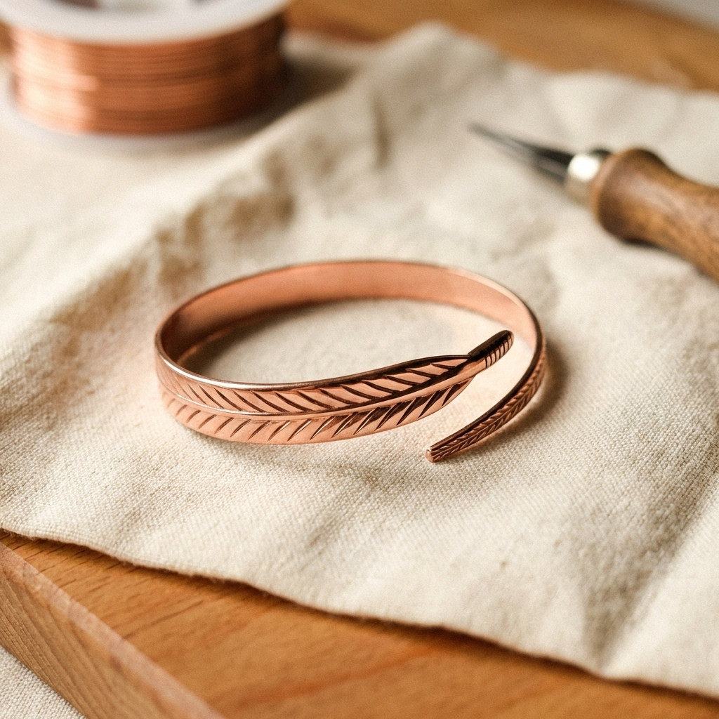 Maria's Root Copper Bracelet