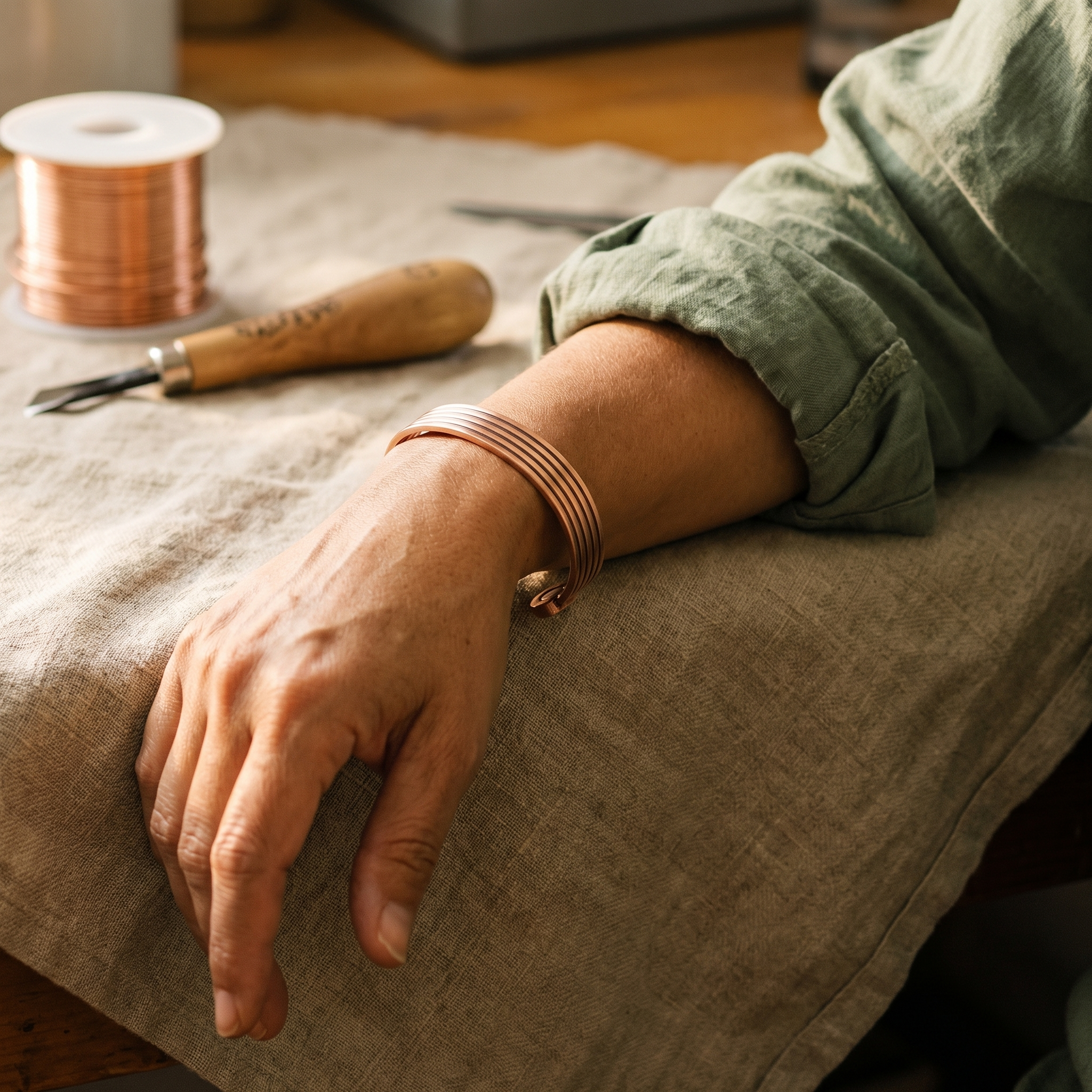 Maria's Ridge Copper Bracelet