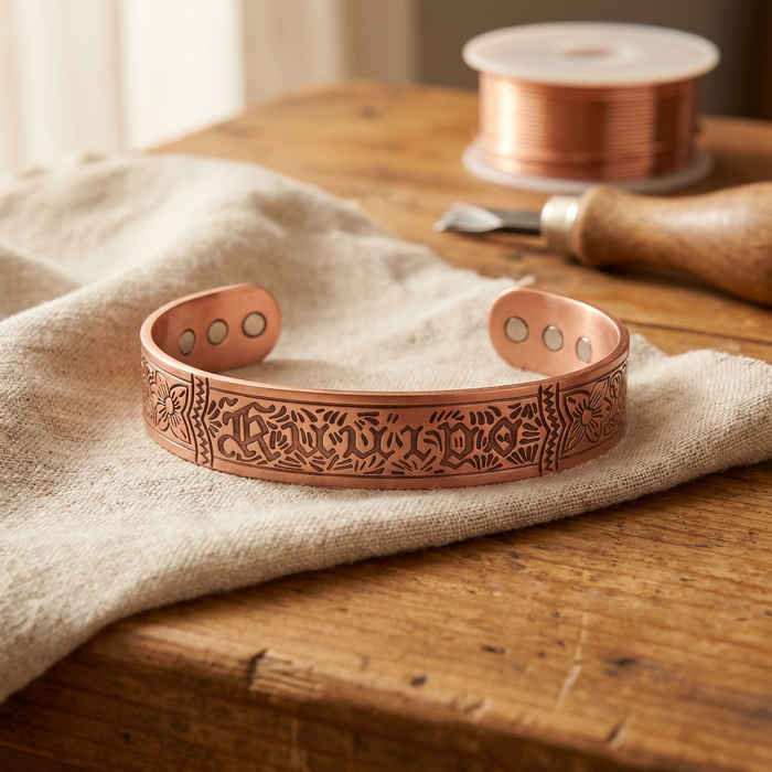 Maria's Drift Copper Bracelet