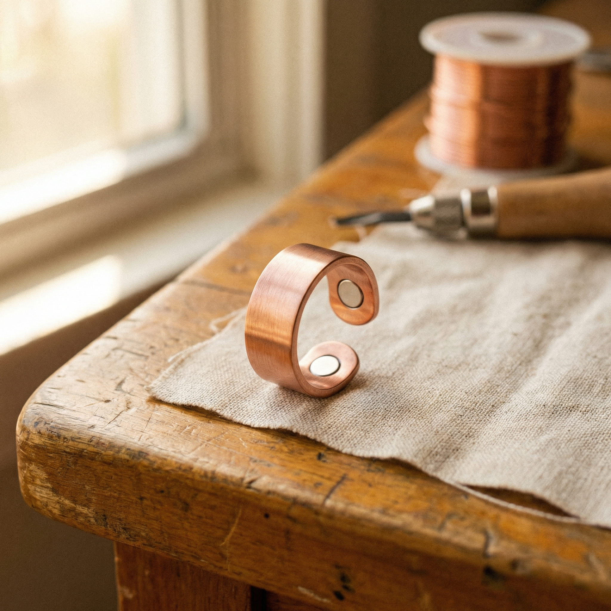 Maria's Weld Copper Ring