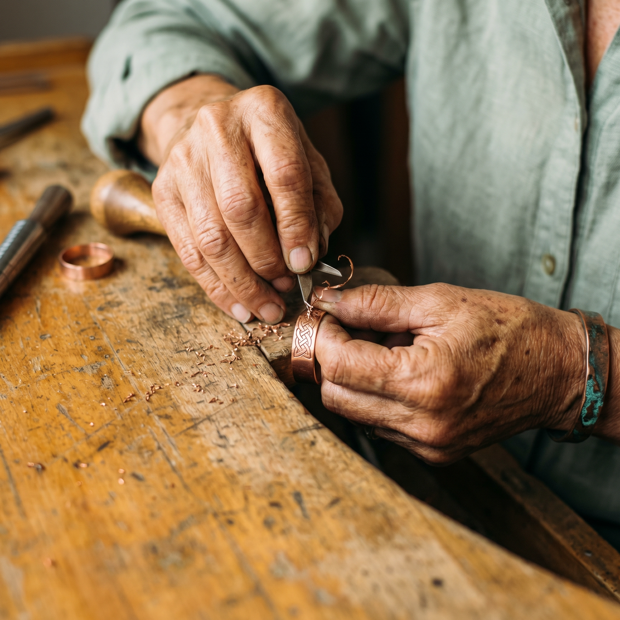 Maria's Fen Copper Ring