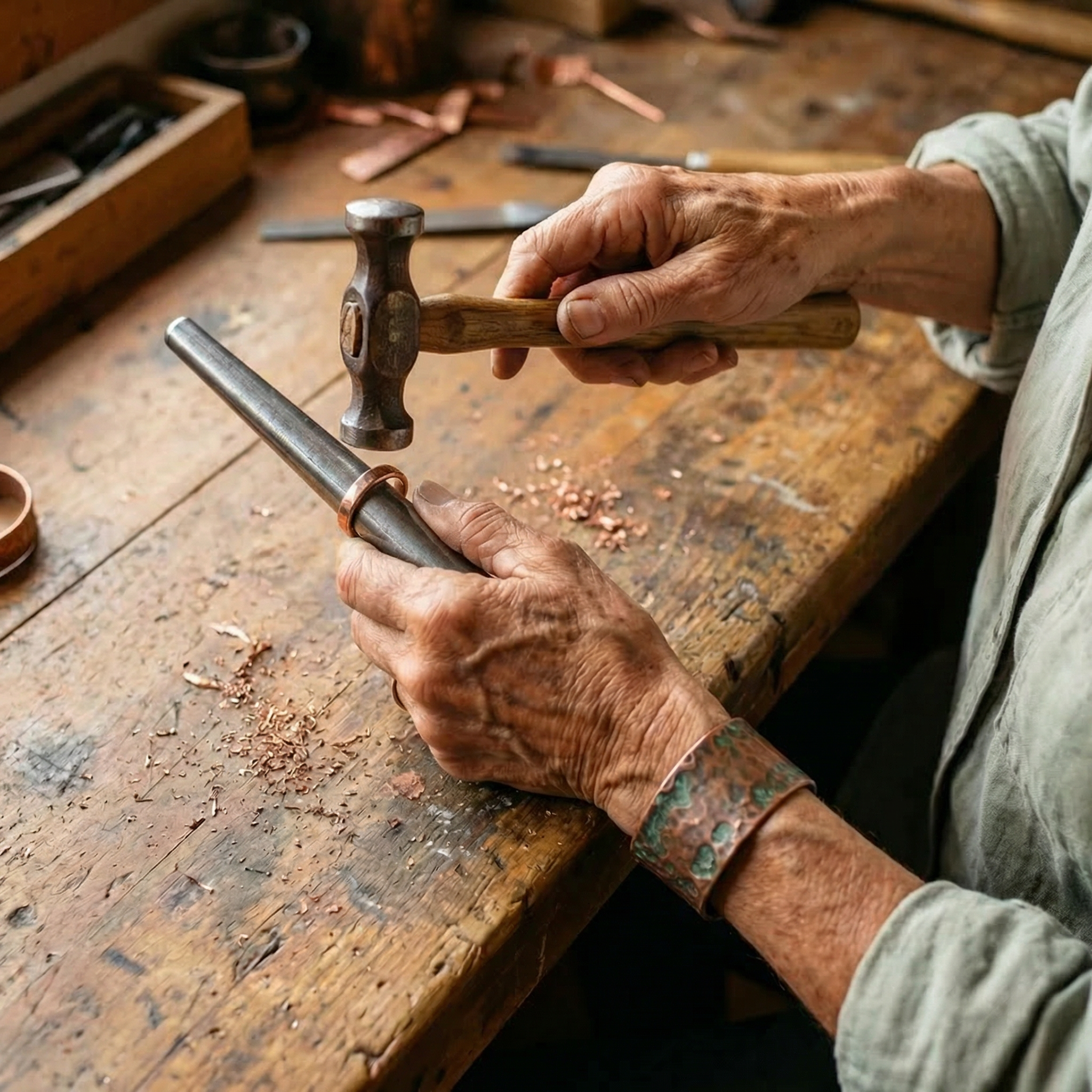 Maria's Tine Copper Ring