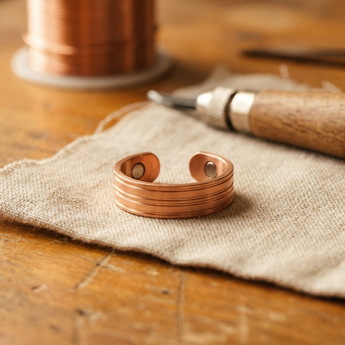 Maria's Band Copper Ring