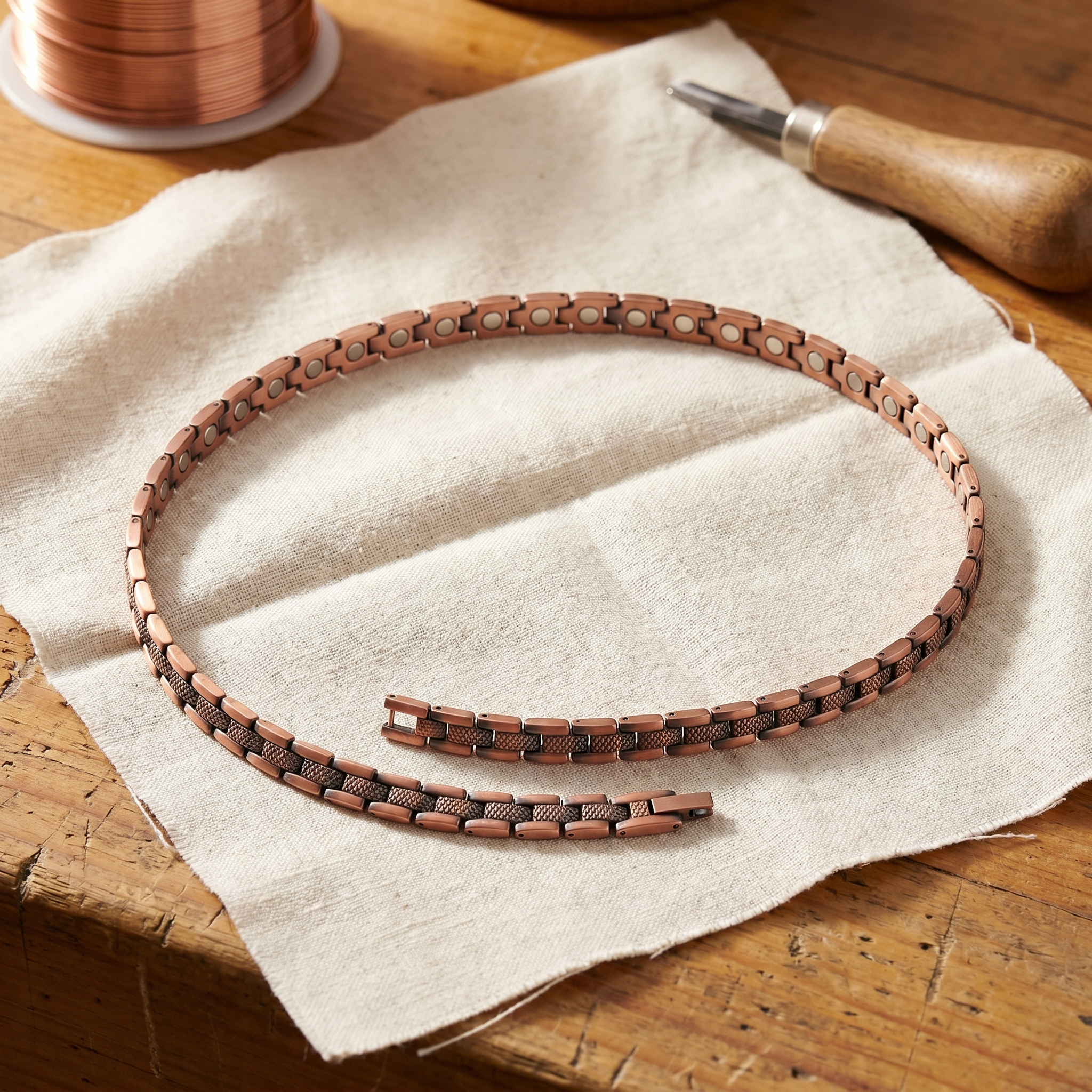 Maria's Haze Copper Necklace