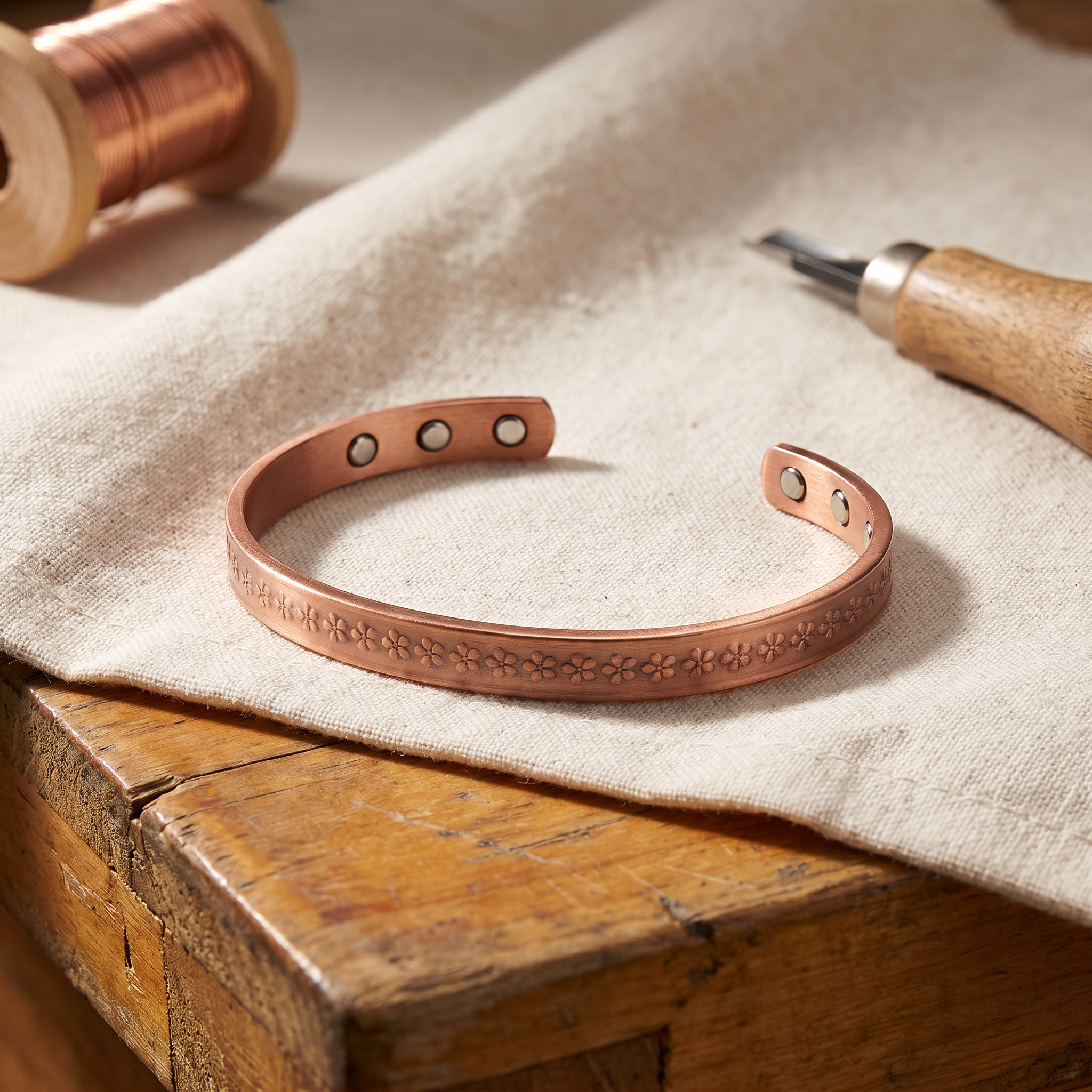 Maria's Loch Copper Bracelet