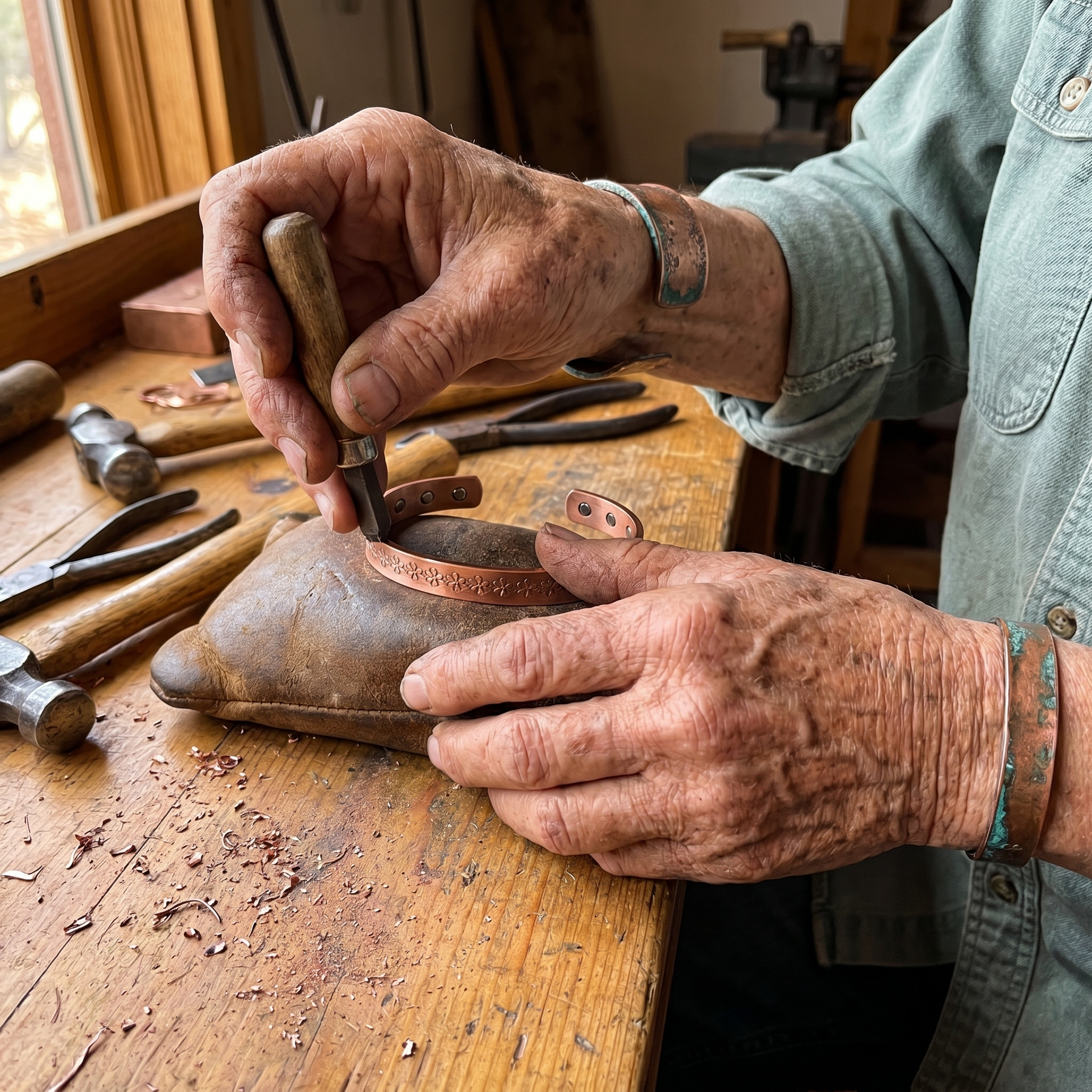Maria's Loch Copper Bracelet