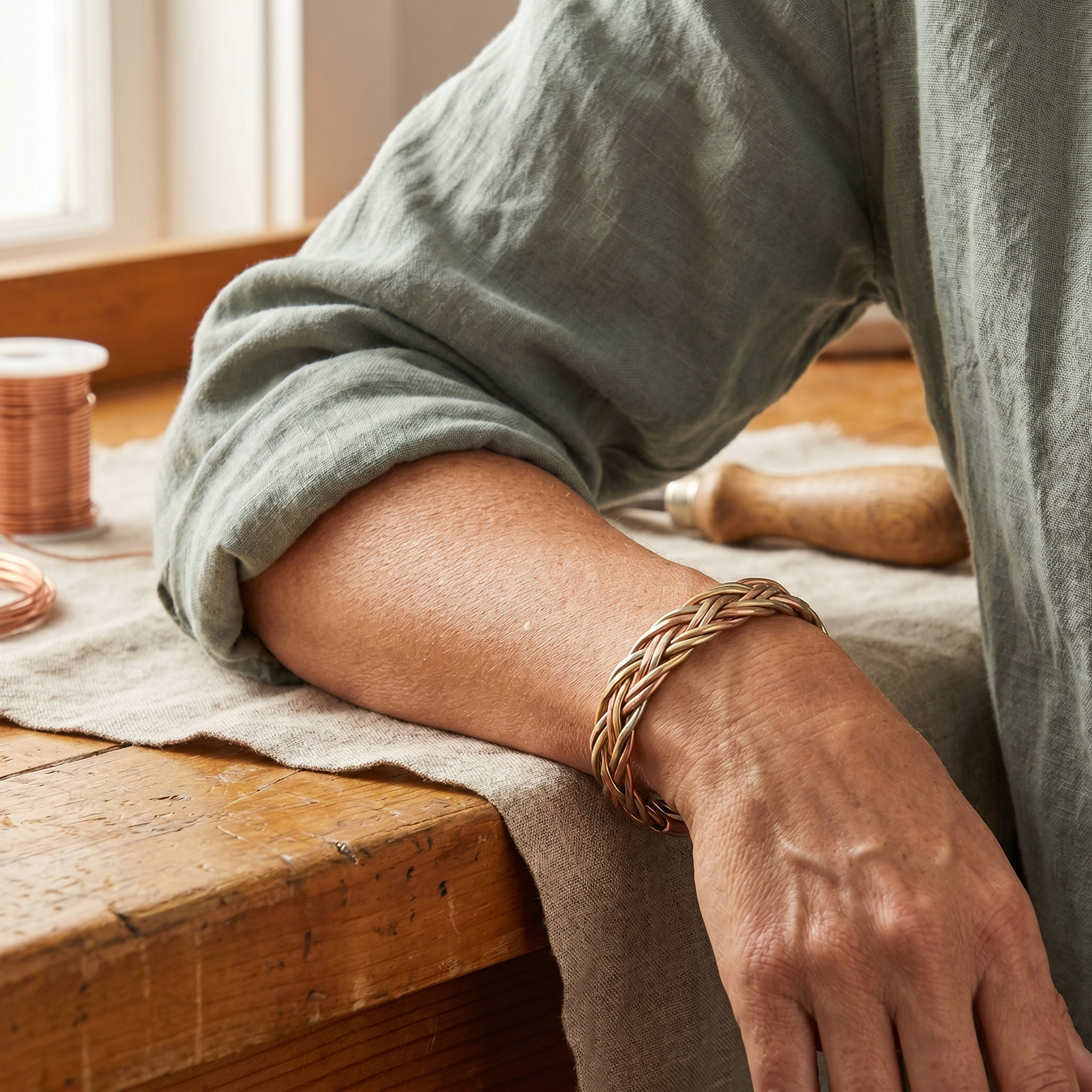 Maria's Mire Copper Bracelet