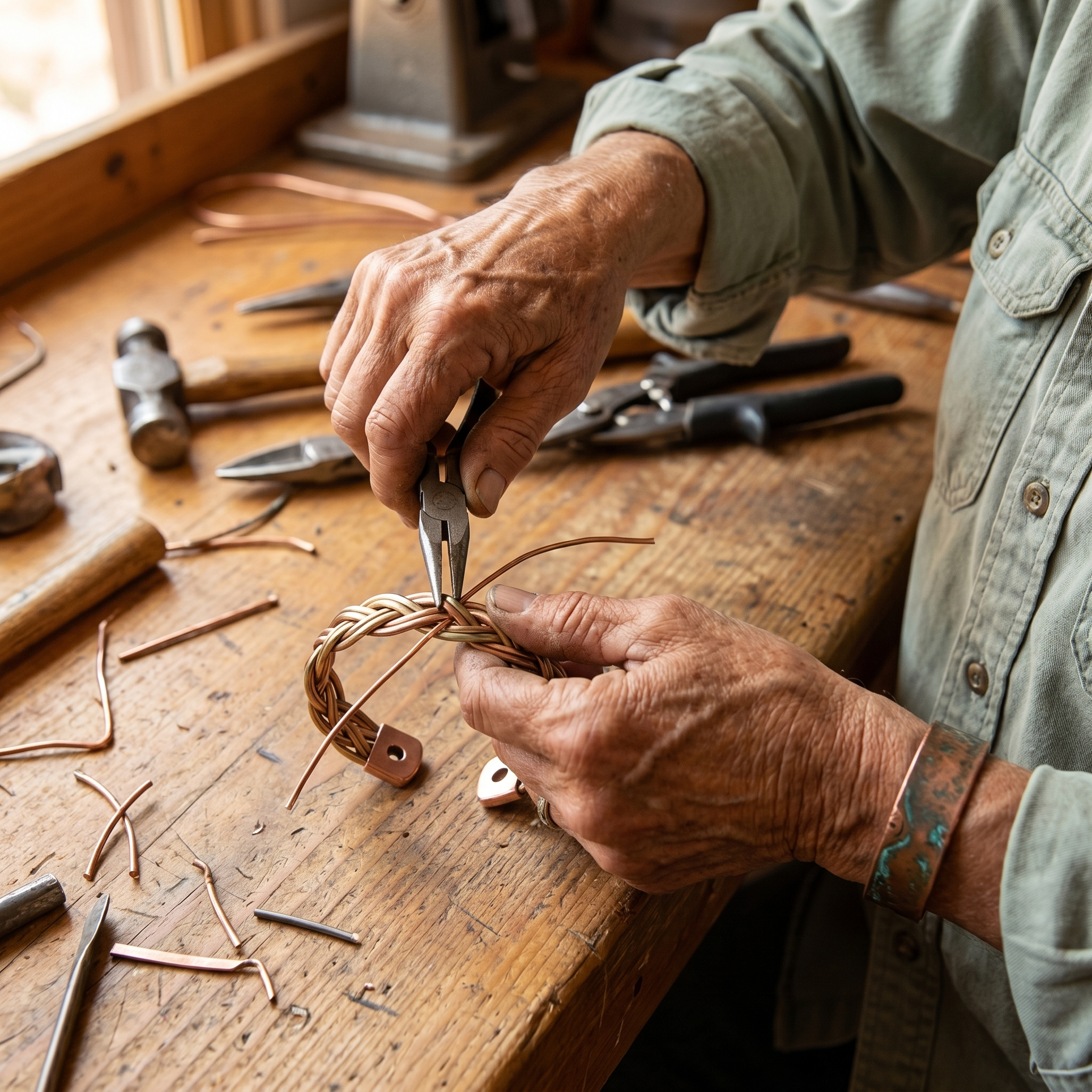Maria's Mire Copper Bracelet