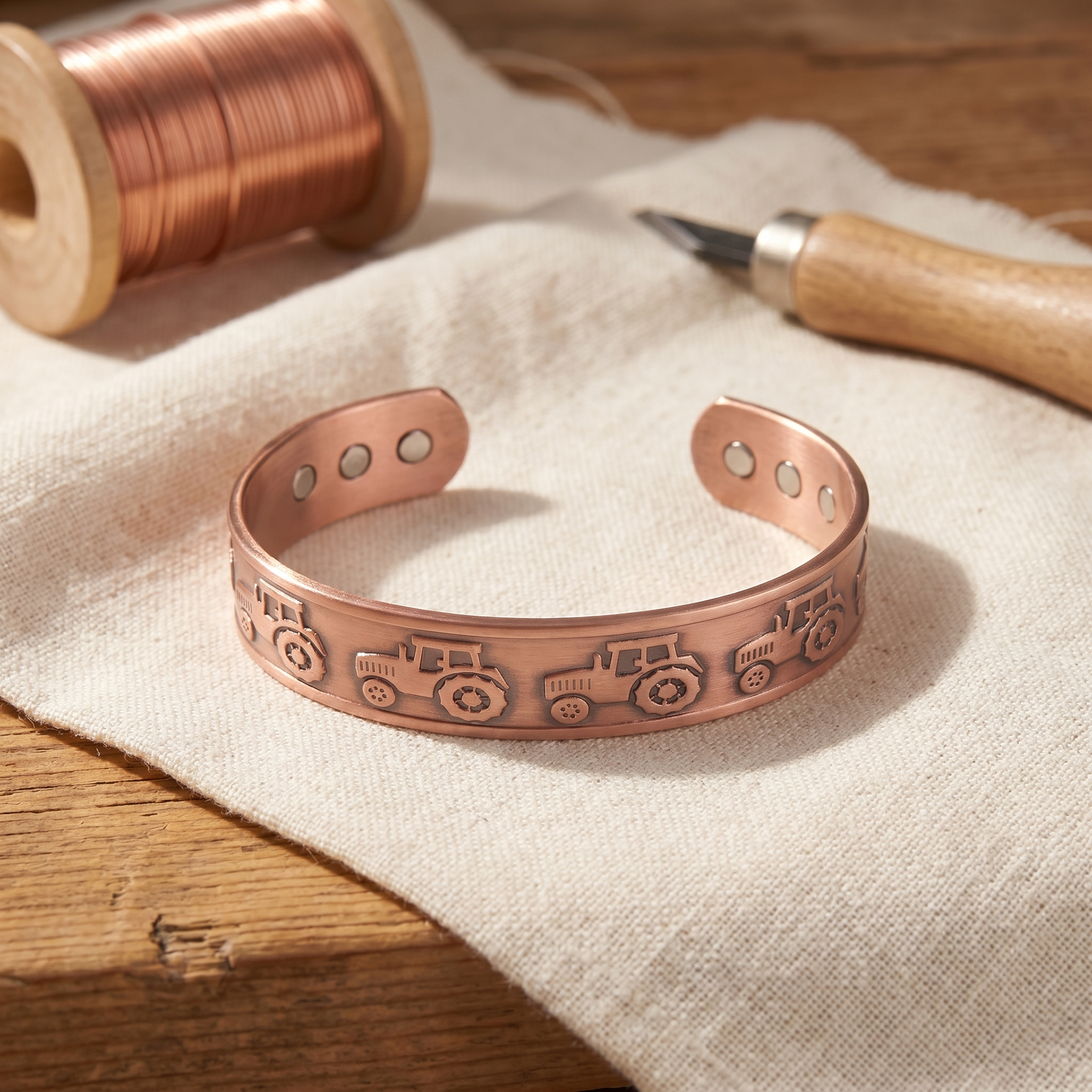 Maria's Brae Copper Bracelet