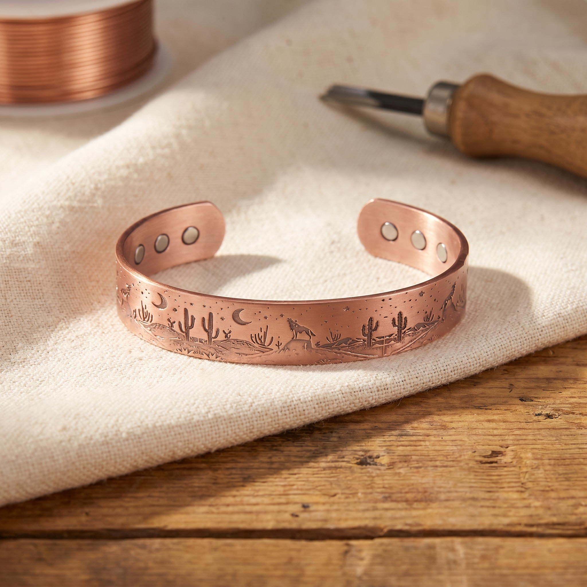 Maria's Cove Copper Bracelet