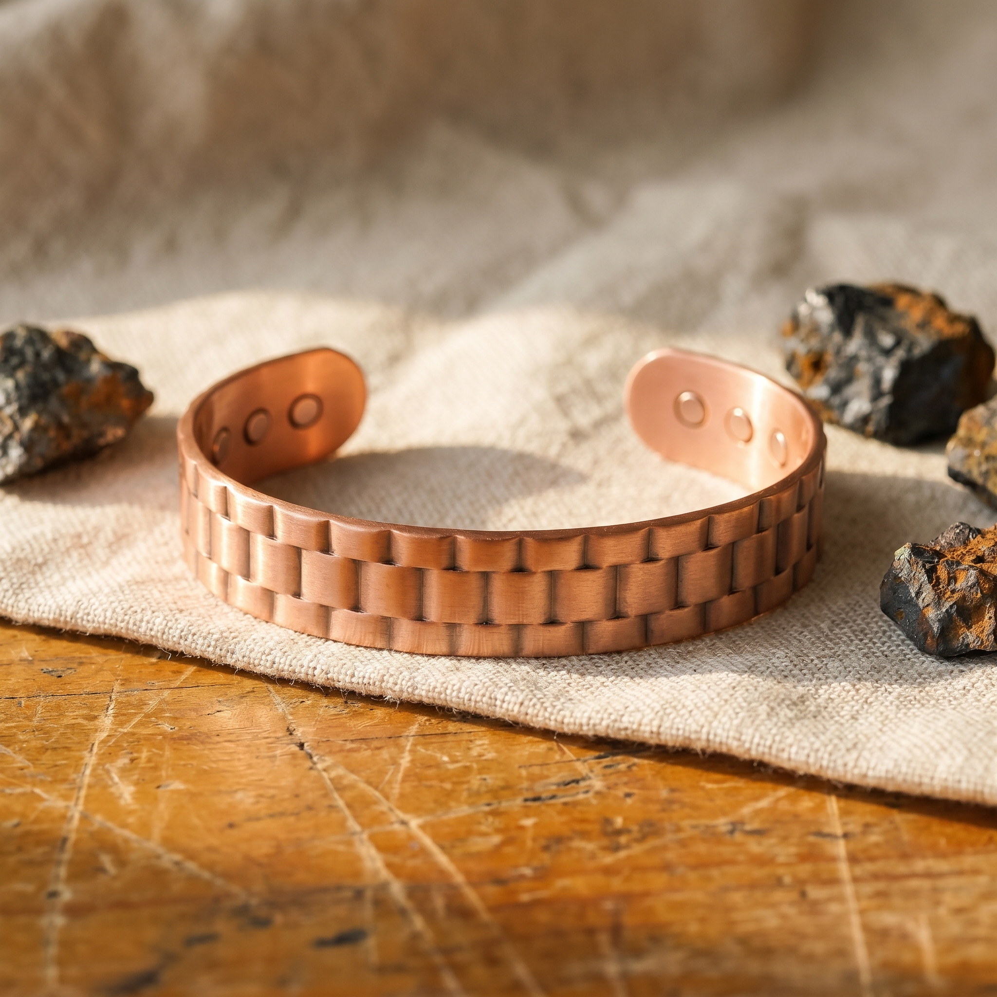 Maria's Ore Men's Copper Bracelet