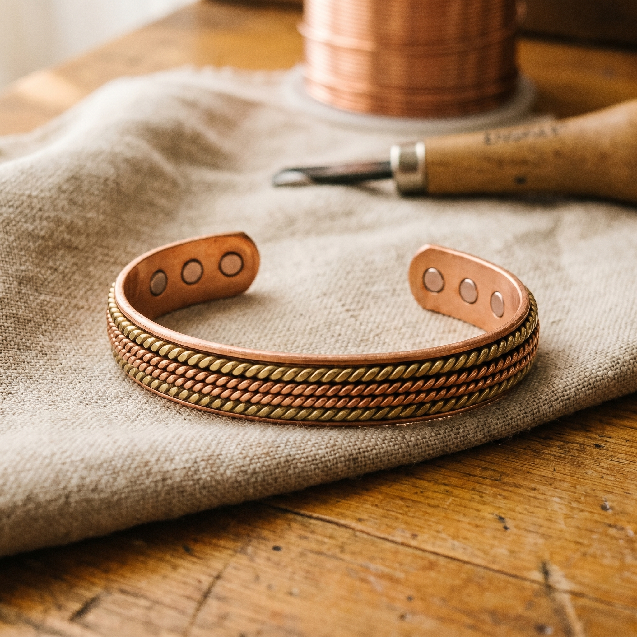 Maria's Forge Copper Bracelet