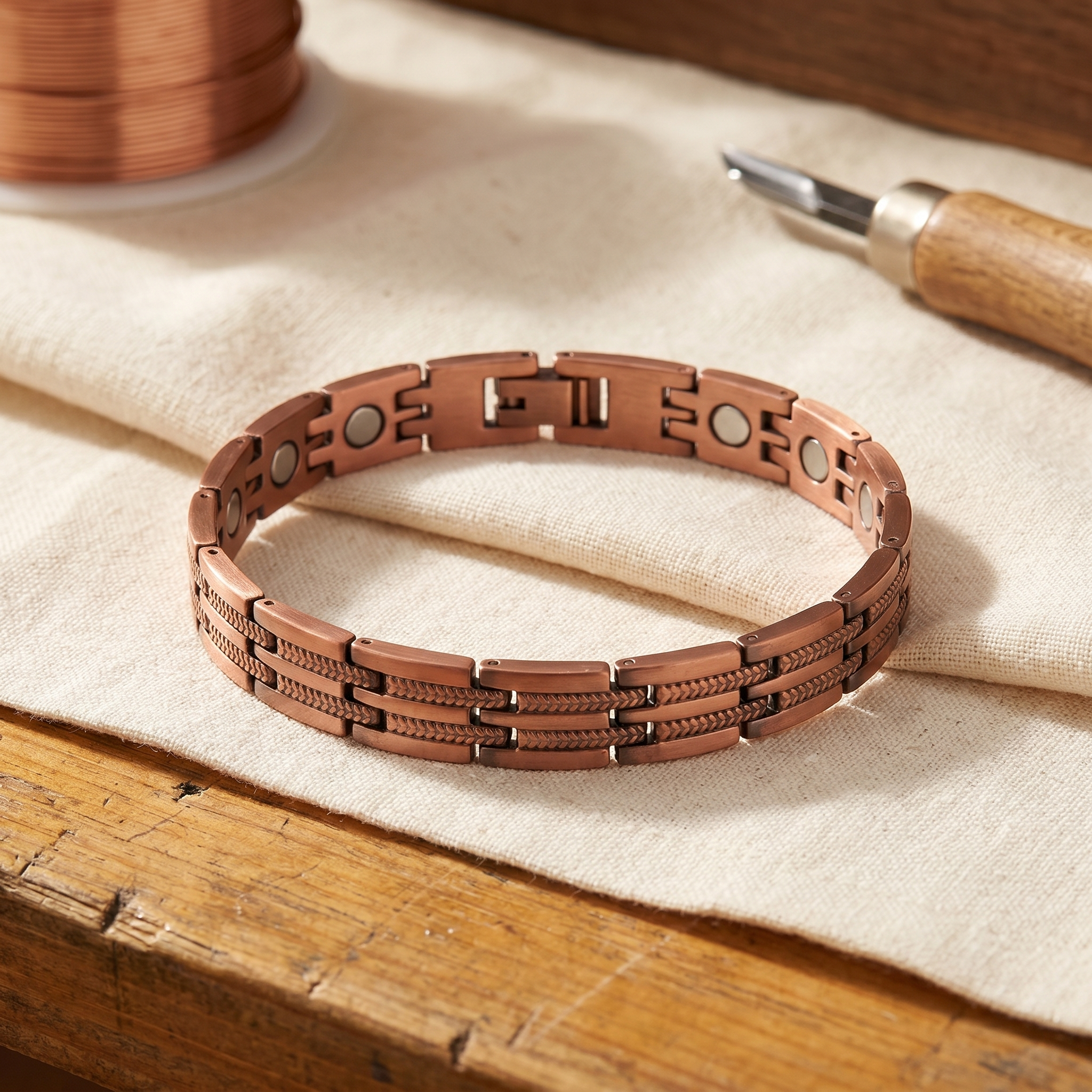Maria's Pike Men's Copper Bracelet
