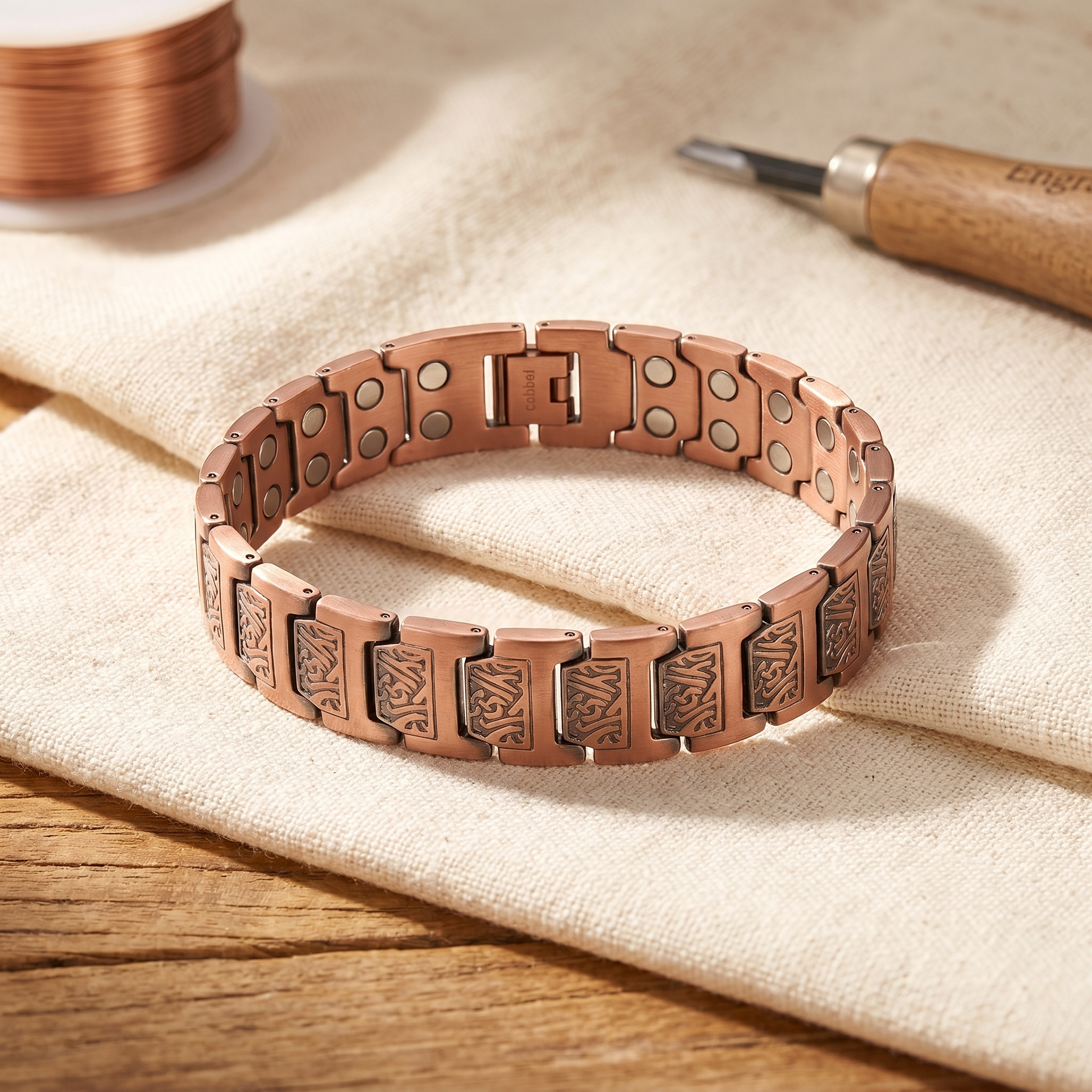 Maria's Glen Men's Copper Bracelet