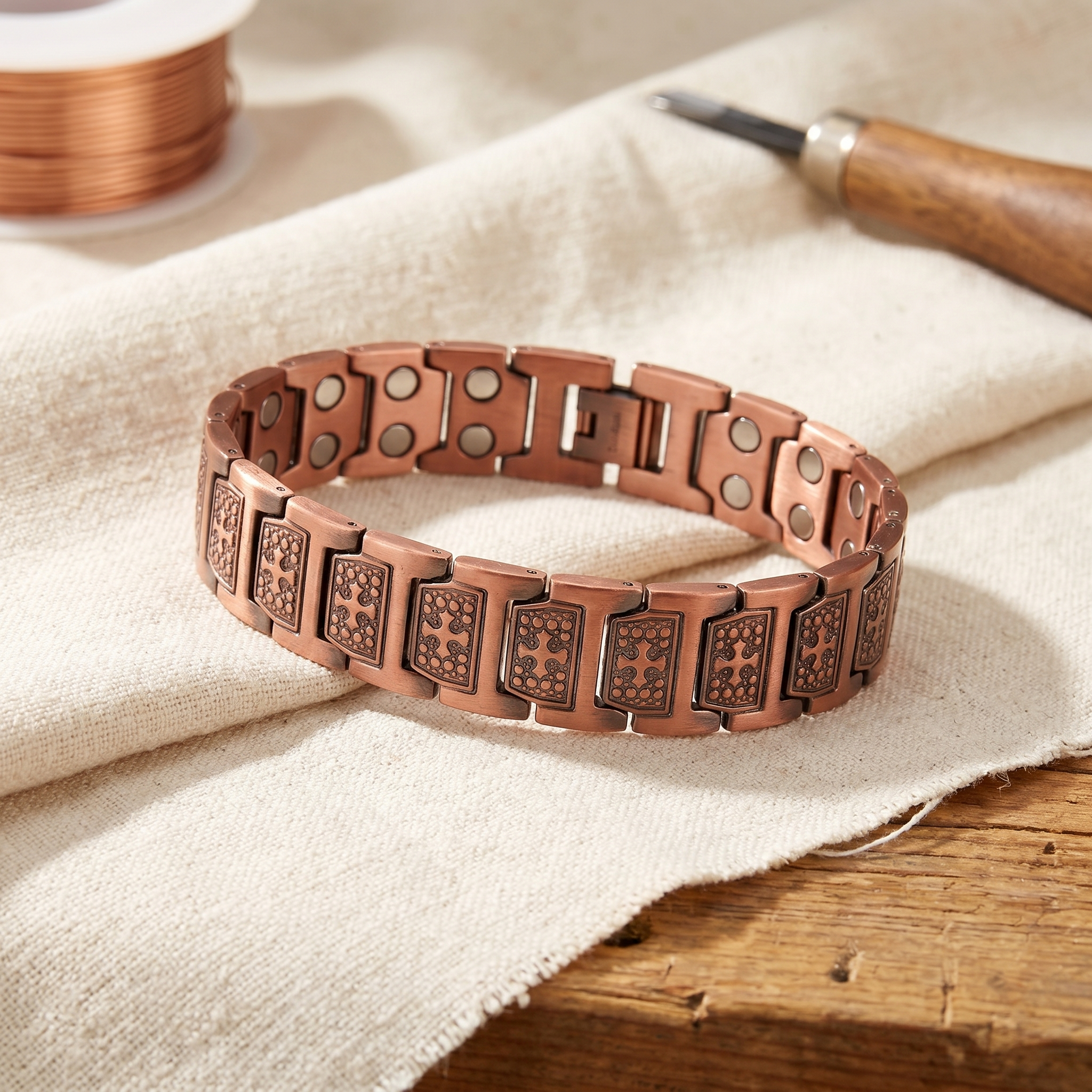Maria's Gale Men's Copper Bracelet