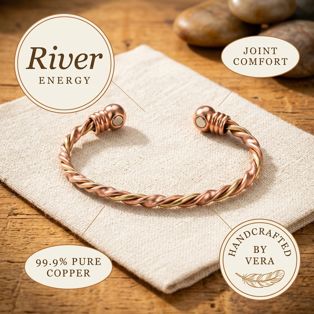 Maria's River Copper Bracelet