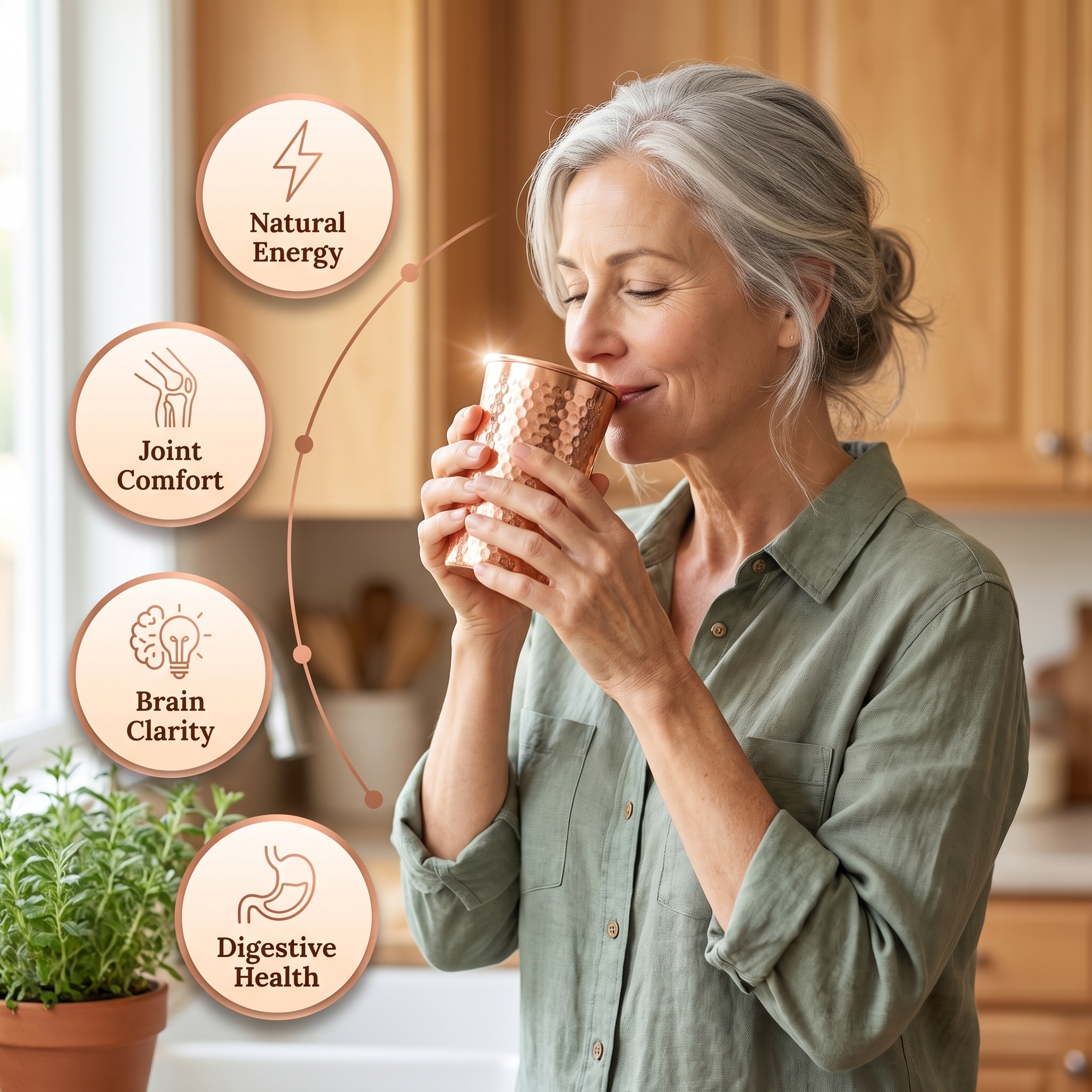 Maria's Pure Copper Cup