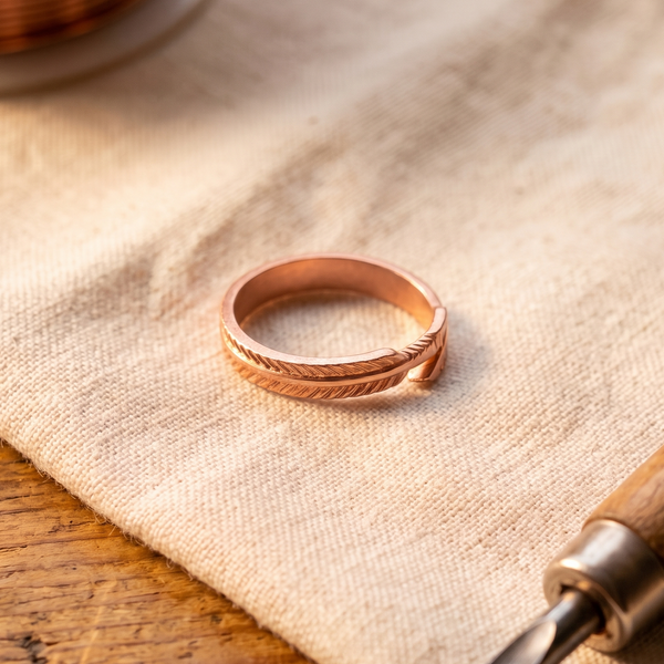 Maria's Root Copper Ring