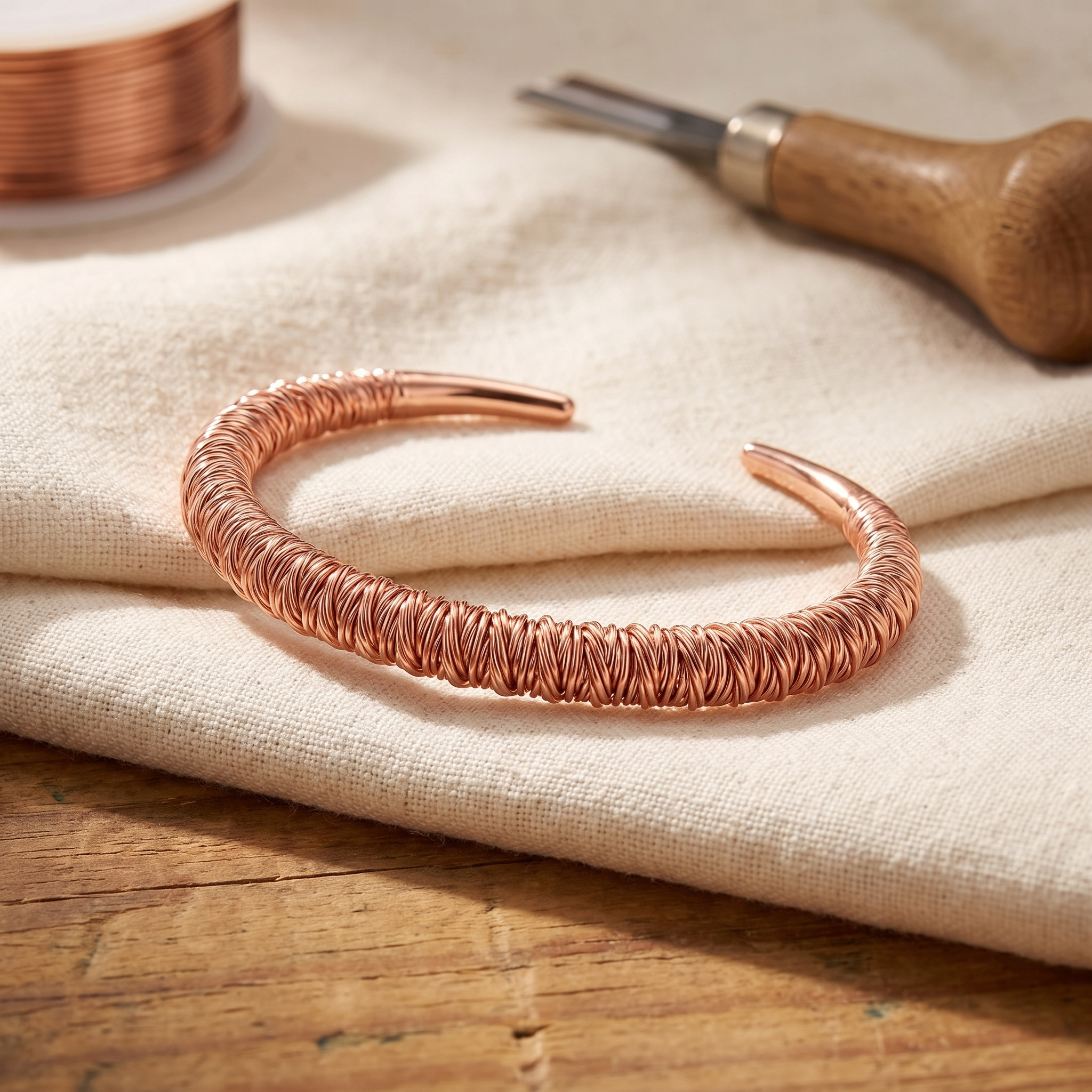 Maria's Fjord Copper Cuff