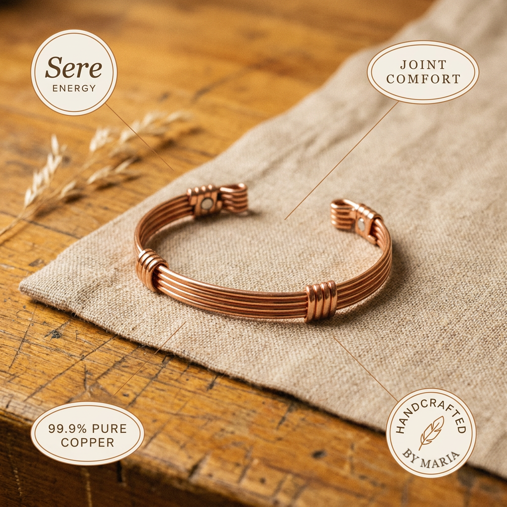 Maria's Sere Copper Bracelet