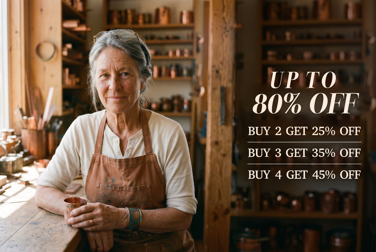Maria's Copper heritage sale - up to 80% off